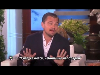 dicaprio spoke about his flight to russia